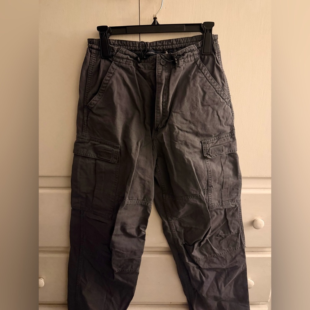 Brandy Melville Gray Cargo Pants